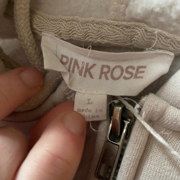 Women's Light Gray Zip-Up Jacket - Picture 4 of 4